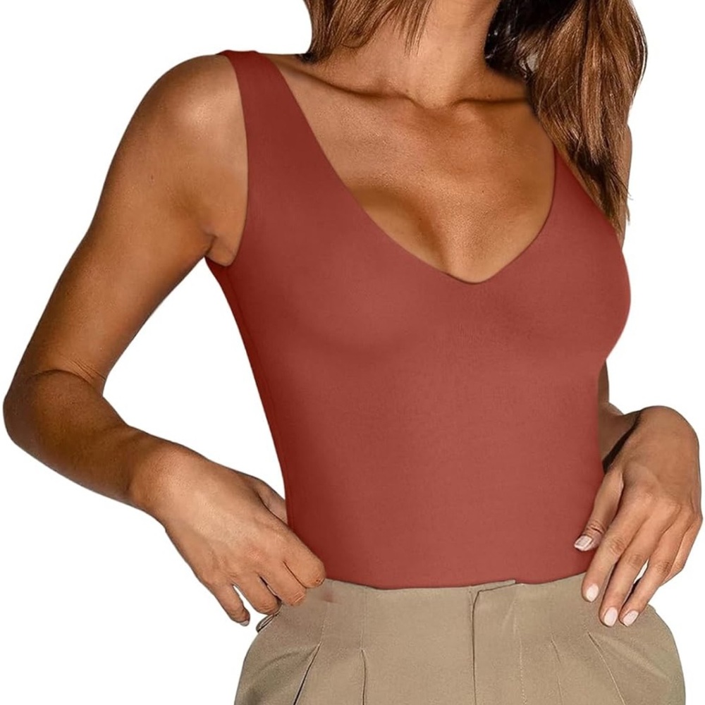 ReoRia Sleeveless Fitted Bodysuit